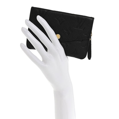 Louis Vuitton Empreinte Key Pouch Black 2 of 12