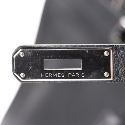 Hermes Taurillon Clemence Birkin 35 Black 25 of 37