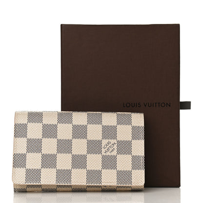 Louis Vuitton Damier Azur Port Monnaie Billets Tresor Wallet 9 of 9