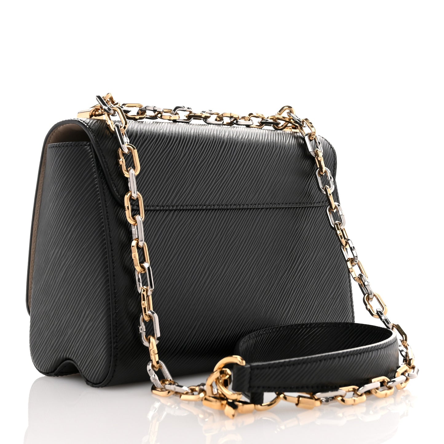 Epi Twist Shoulder Bag MM Black