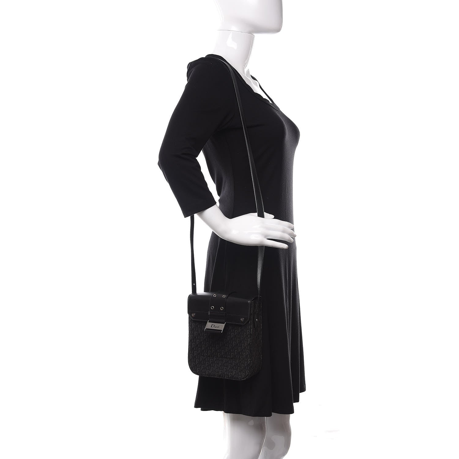 Christian Dior Monogram Street Chic Messenger Navy 2 of 10