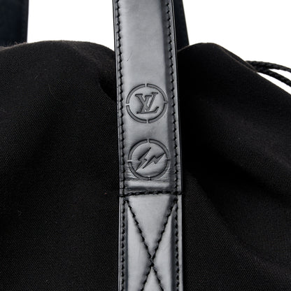 Louis Vuitton Canvas Fragment Cabas Light Tote Bag Black 8 of 12