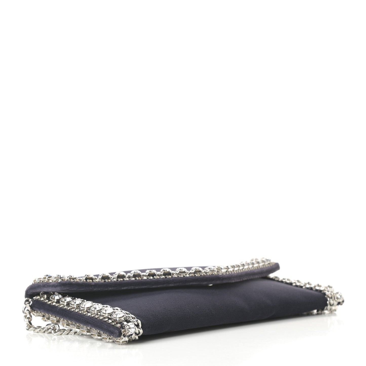 Envelope Clutch Silver Slate