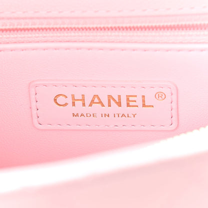 Chanel Caviar Quilted Small Coco Handle Flap Light Pink 5 of 9