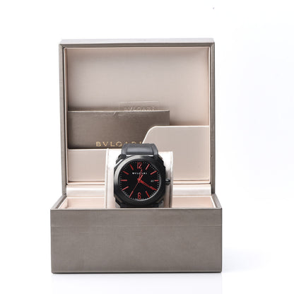 Bulgari DLC Stainless Steel 41mm Octo L'Originale Automatic Watch Black 8 of 8