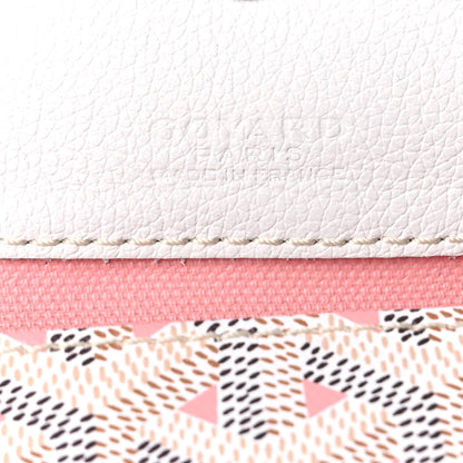 Goyard Goyardine Saint Louis Claire Voie GM White Pink 7 of 11