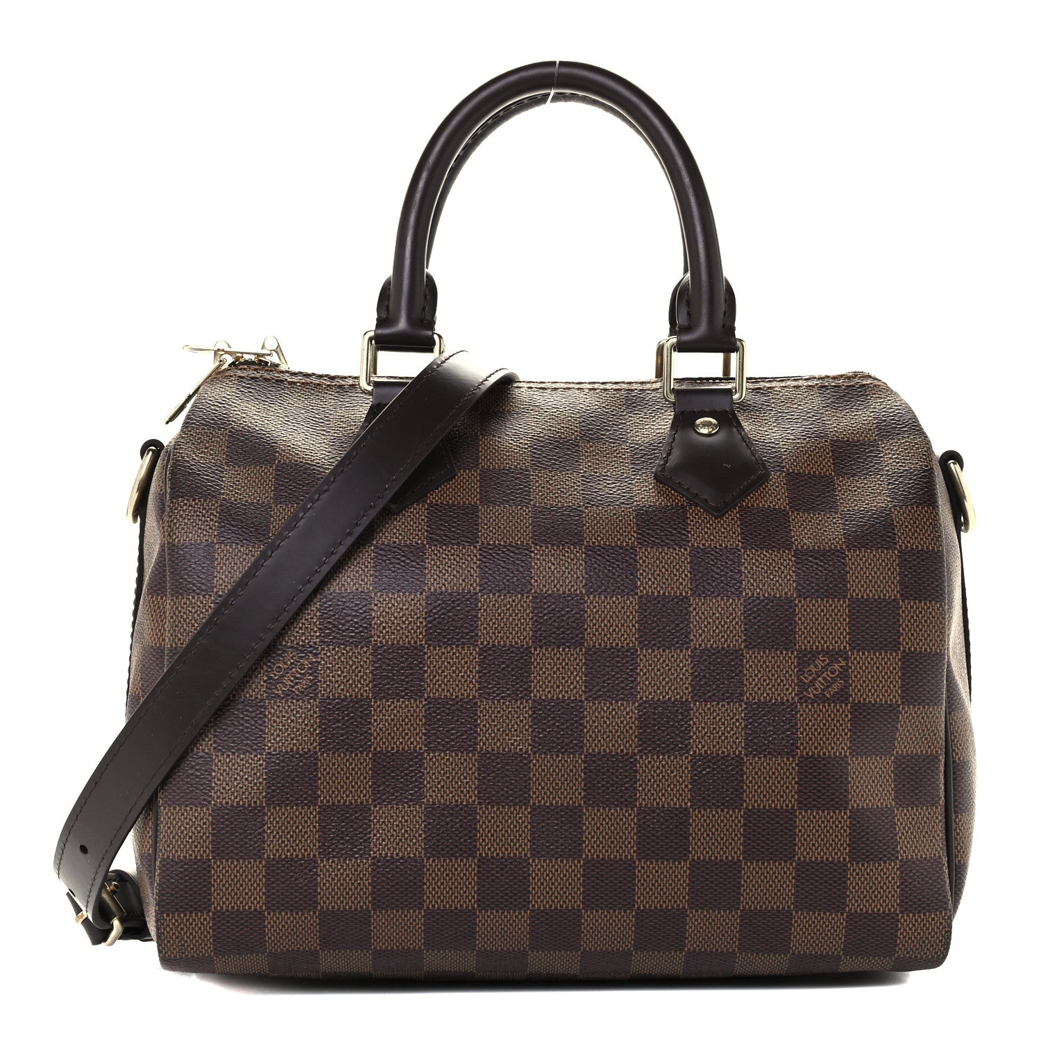 Louis Vuitton Damier Ebene Speedy Bandouliere 25 1 of 10