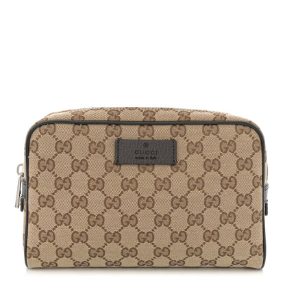 Gucci Monogram Belt Bag Dark Brown 1 of 10