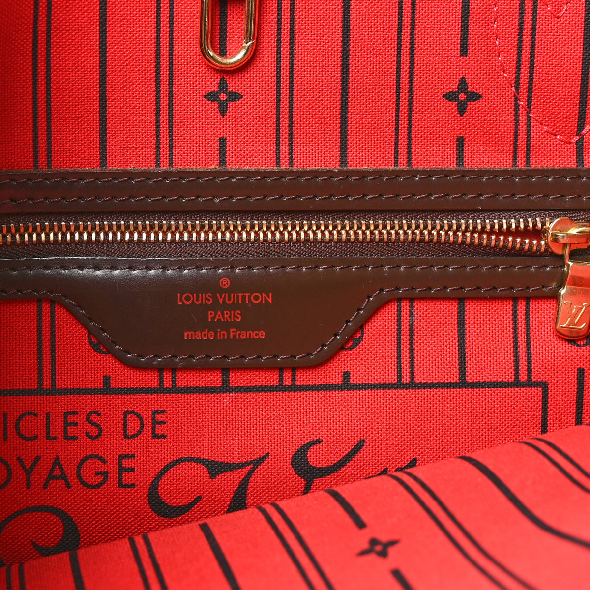 Louis Vuitton Damier Ebene Neverfull PM 6 of 11