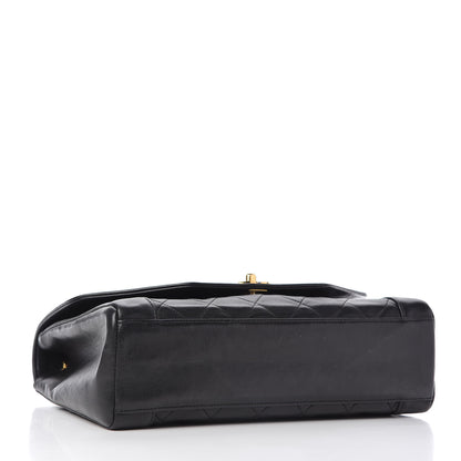 Chanel Lambskin Quilted Medium Single Flap Black 4 of 10