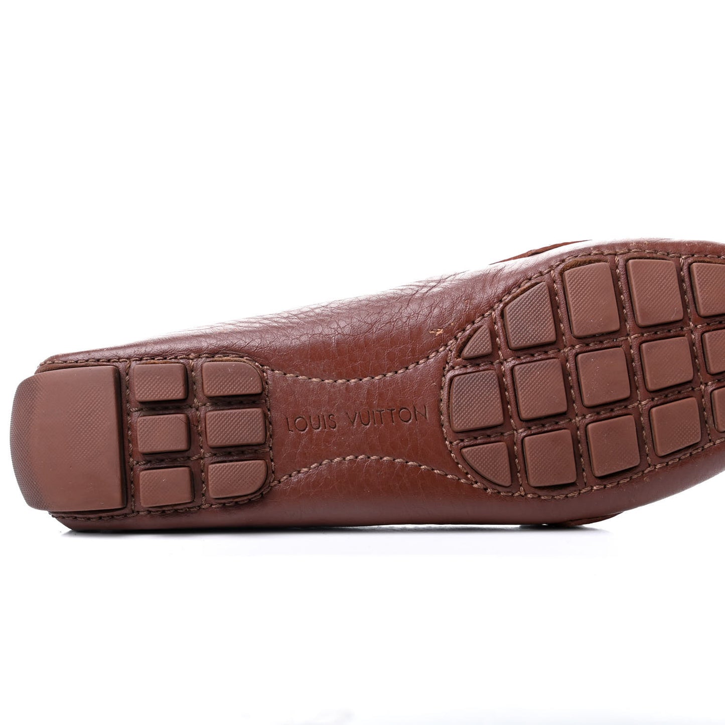 Calfskin Monte Carlo Moccasin Loafers 37 Brown
