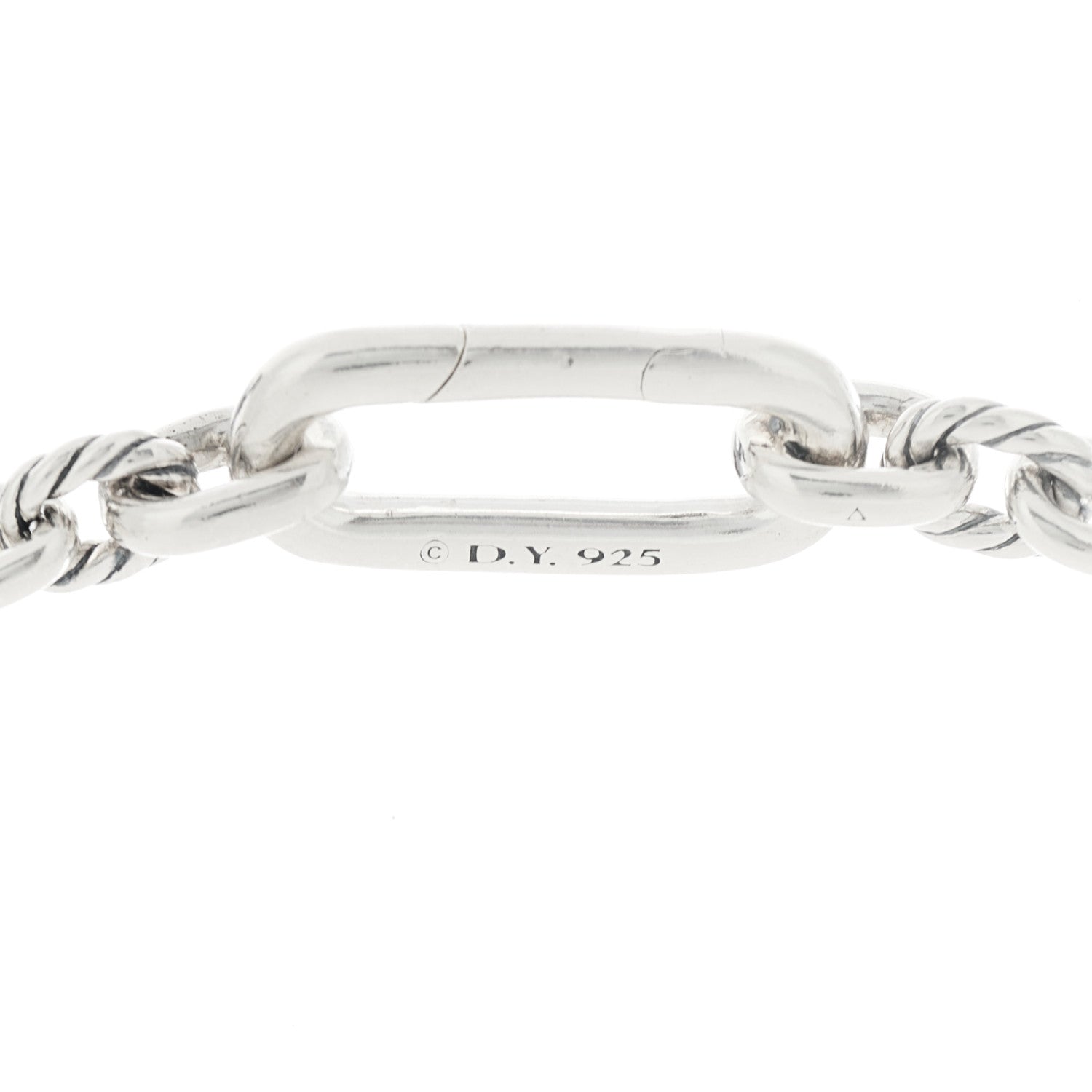 David Yurman Sterling Silver Lexington Chain Necklace 4 of 4