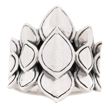 John Hardy Sterling Silver Legends Naga Ring 54 7 1 of 4