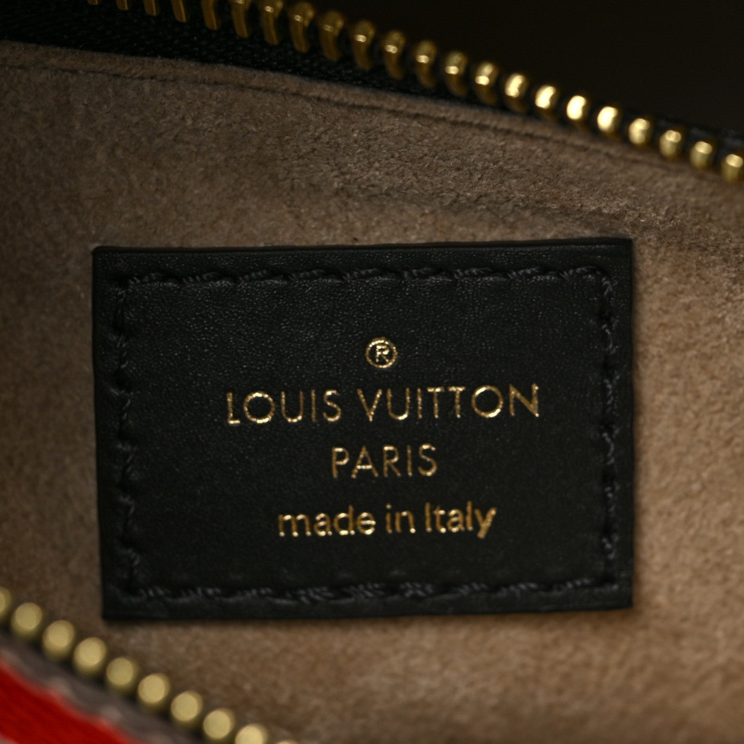 Louis Vuitton Monogram Giant Crafty NeoNoe MM Creme Rouge Black 6 of 8