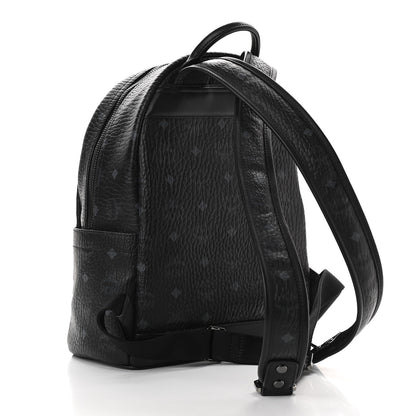 MCM Visetos Small Stark Backpack Black 3 of 10