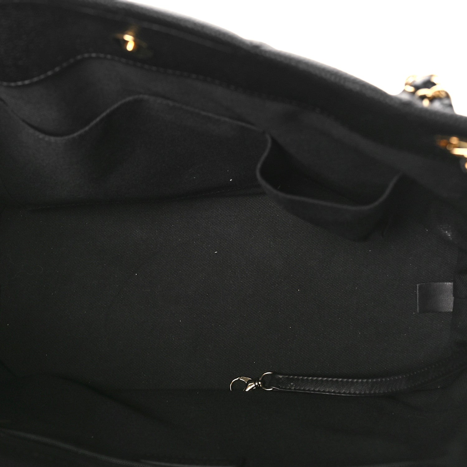 Chanel Caviar Quilted Timeless CC Soft Tote Black 5 of 10