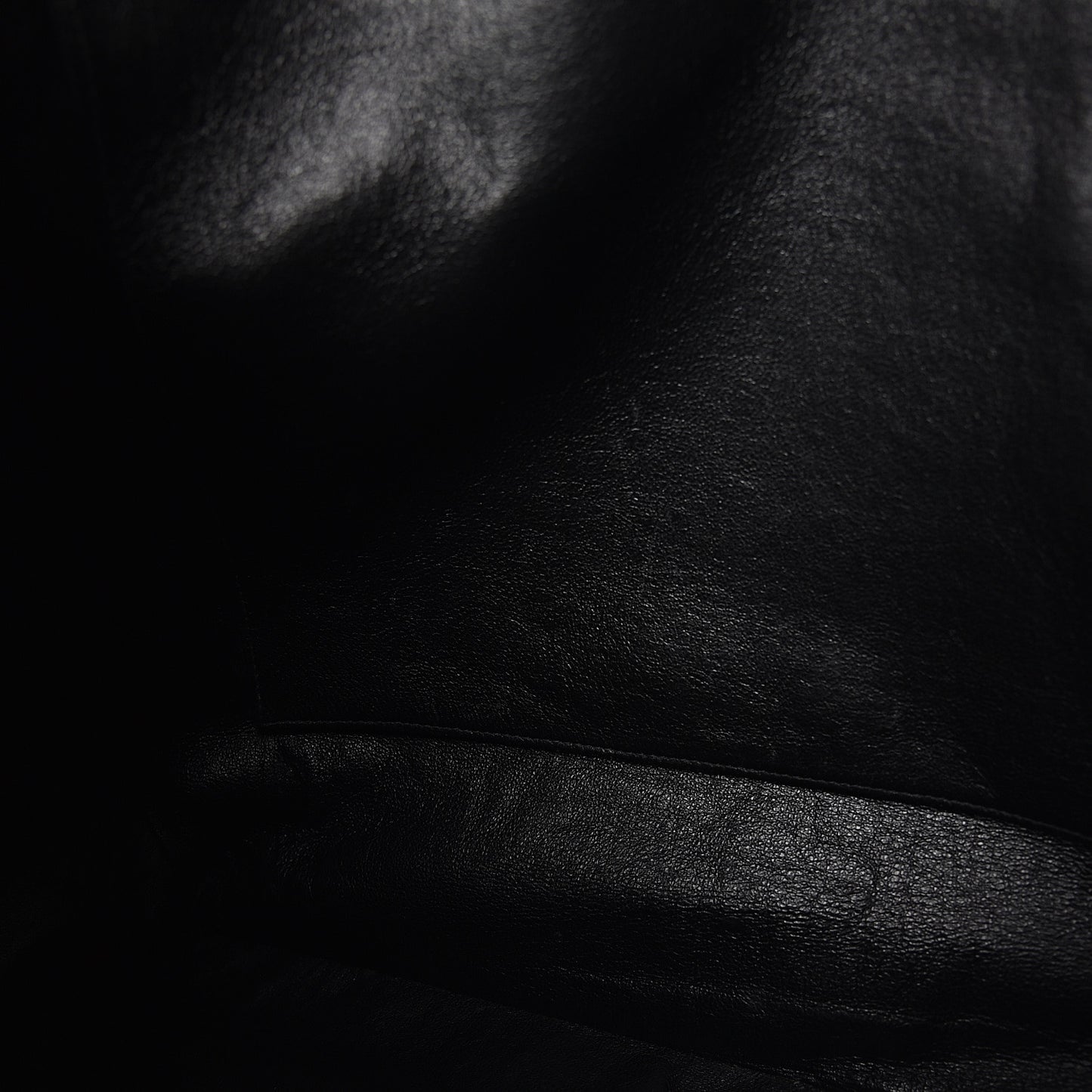Calfskin CC Tote Black