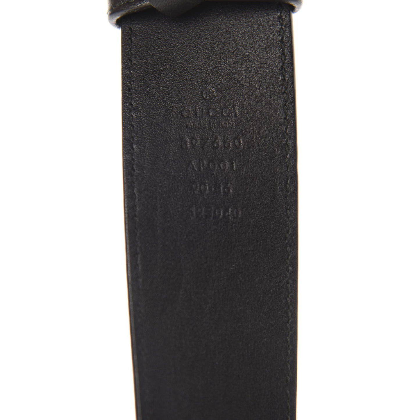 Calfskin Double G 40mm Belt 90 36 Black