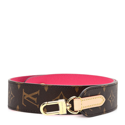 Louis Vuitton Monogram Bandouliere Shoulder Strap Hot Pink 1 of 3