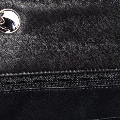 Chanel Patent Quilted Jumbo Single Flap Black 11 of 11
