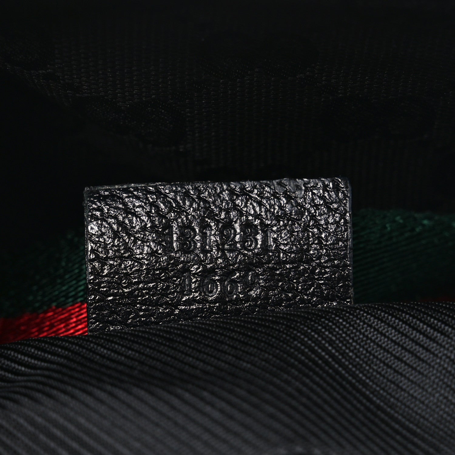 Gucci GG Monogram Large Web Handle Bucket Tote Black 7 of 10