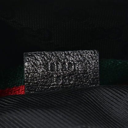 Gucci GG Monogram Large Web Handle Bucket Tote Black 7 of 10