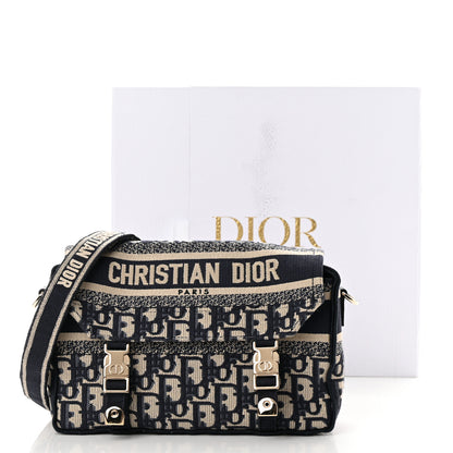 Christian Dior Oblique Small Diorcamp Messenger Blue 15 of 15