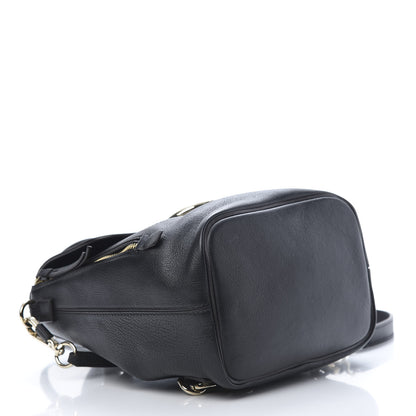Chloe Suede Calfskin Medium Faye Backpack Black 3 of 14
