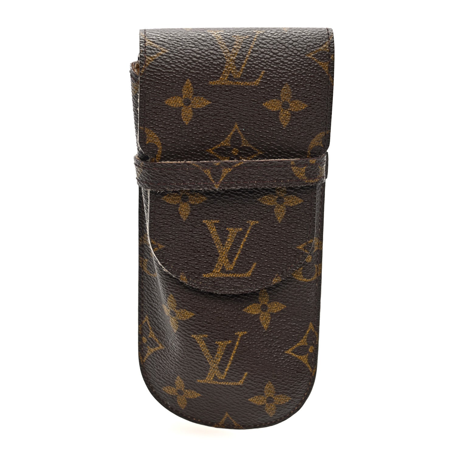 Louis Vuitton Monogram Glasses Sunglasses Case w Flap 1 of 6