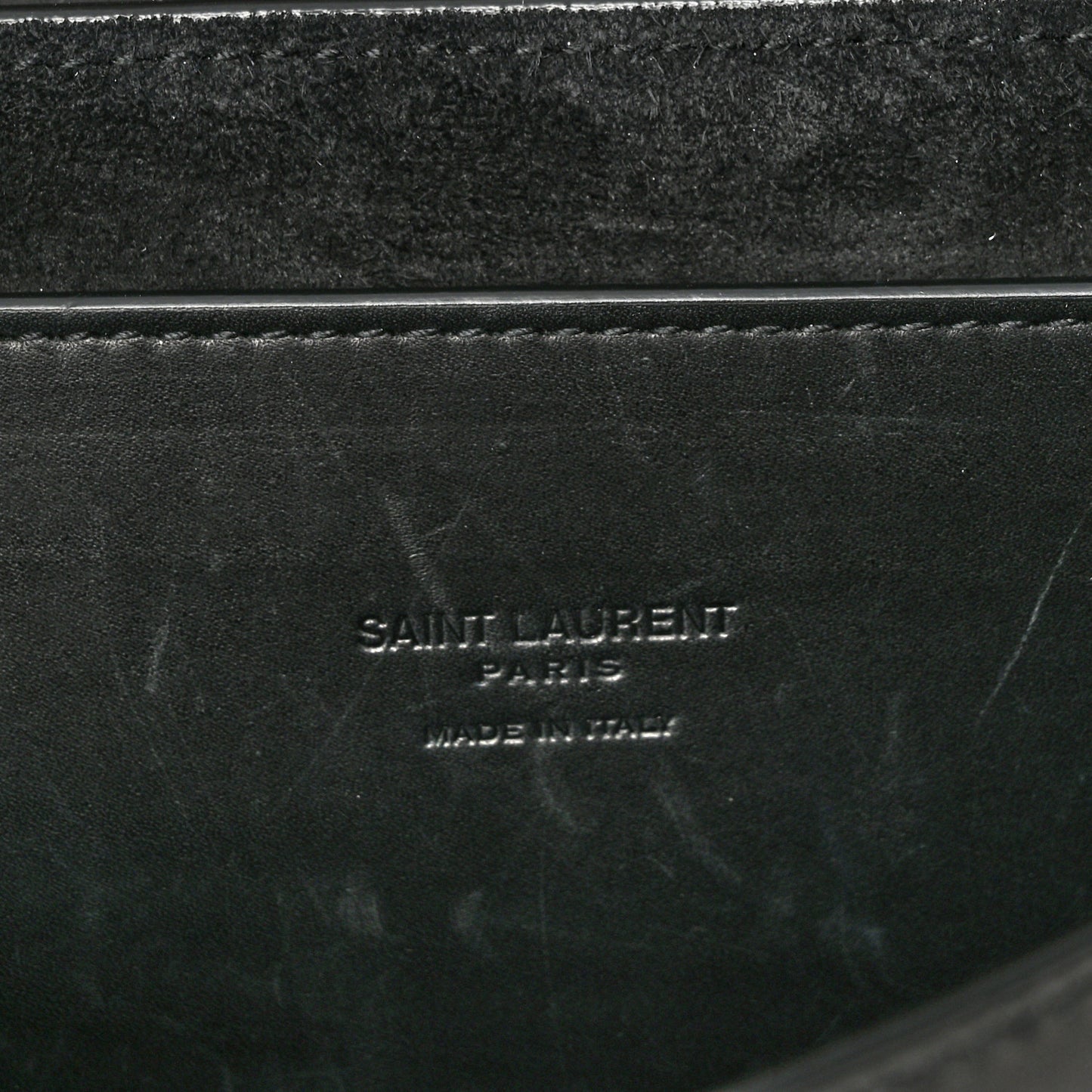 Smooth Calfskin Monogram Medium Kaia Satchel Black