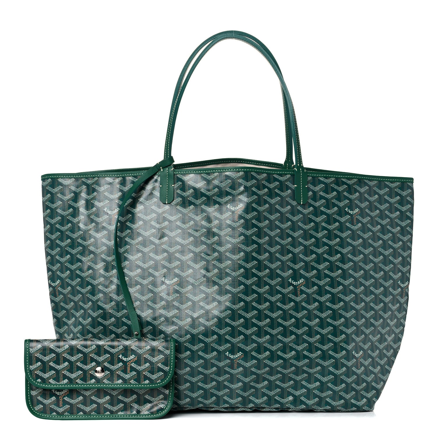 Goyard Goyardine Saint Louis GM Green 1 of 15