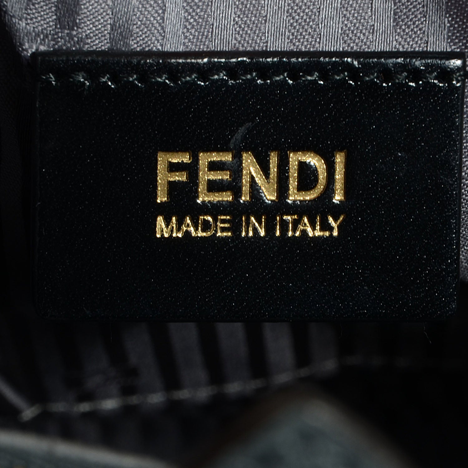 Fendi Vitello Elite Flamingo Regular 2Jours Tote Grigio Grigio Chiaro 6 of 10