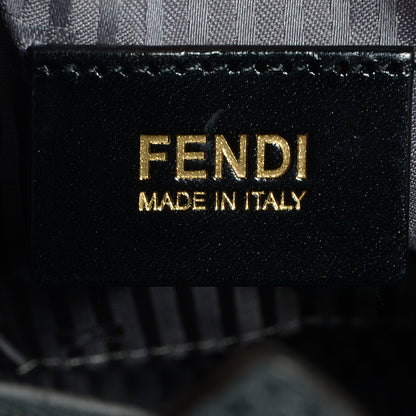 Fendi Vitello Elite Flamingo Regular 2Jours Tote Grigio Grigio Chiaro 6 of 10