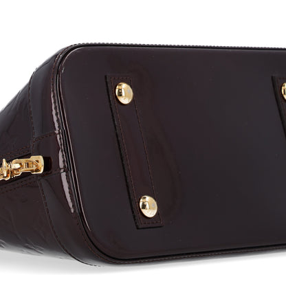 Louis Vuitton Vernis Alma PM Amarante 9 of 10