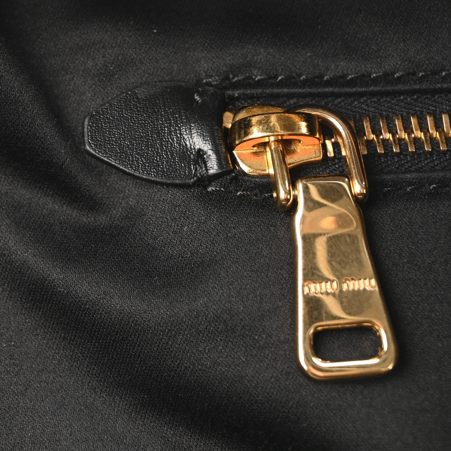 Miu Miu Soft Calf Softy Beau Top Handle Bag Black 7 of 10