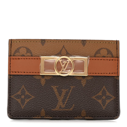 Louis Vuitton Reverse Monogram Dauphine Card Holder 1 of 12