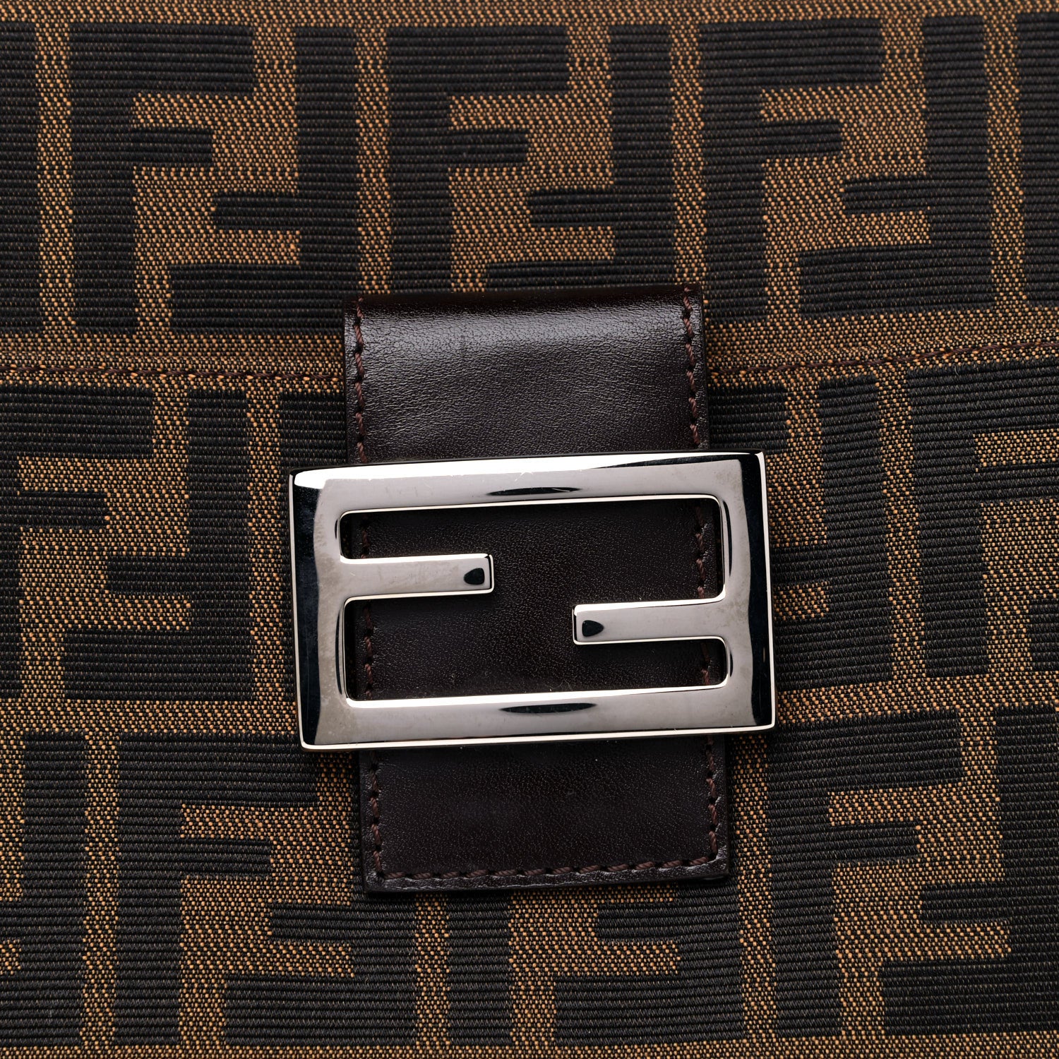 Fendi Zucca Shoulder Bag Tobacco 6 of 11