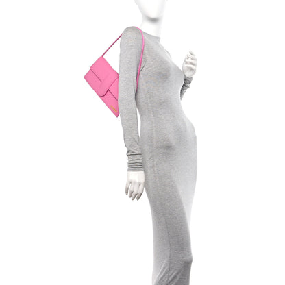 Jacquemus Smooth Calfskin Le Bambino Long Flap Pink 2 of 10