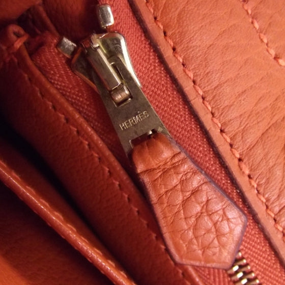 Hermes Clemence Kelly 28 Potiron 9 of 13