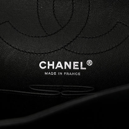 Chanel Sheepskin Chevron Quilted 2.55 Reissue 226 Flap So Black 6 of 12