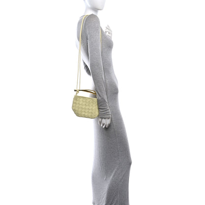 Bottega Veneta Nappa Intrecciato Mini Sardine Bag Ice Cream 2 of 9