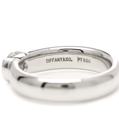 Tiffany Platinum Diamond .40ct Etoile Solitaire Engagement Ring 48 4.5 5 of 6