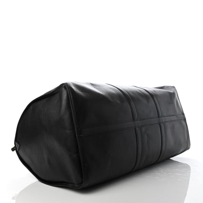 Louis Vuitton Epi Keepall 60 Black 3 of 9