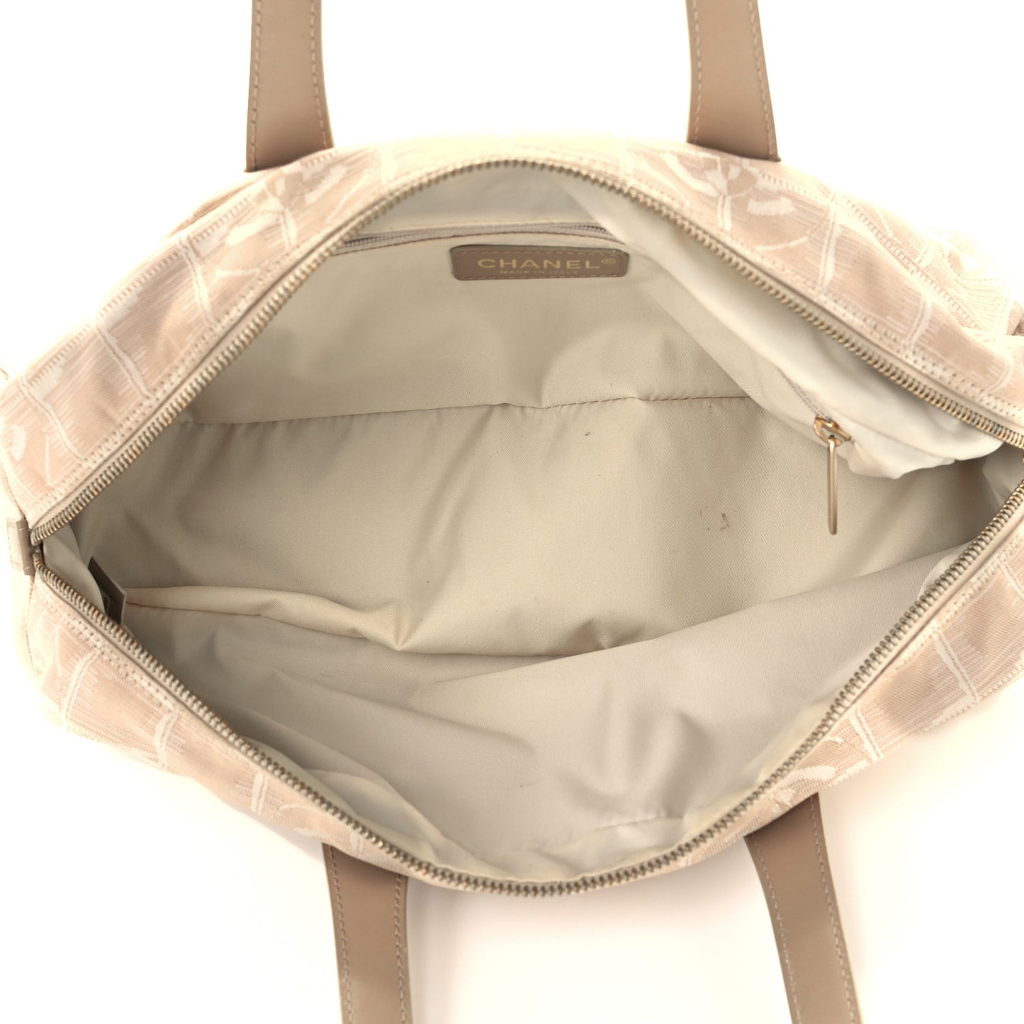 Nylon Travel Bowler Beige