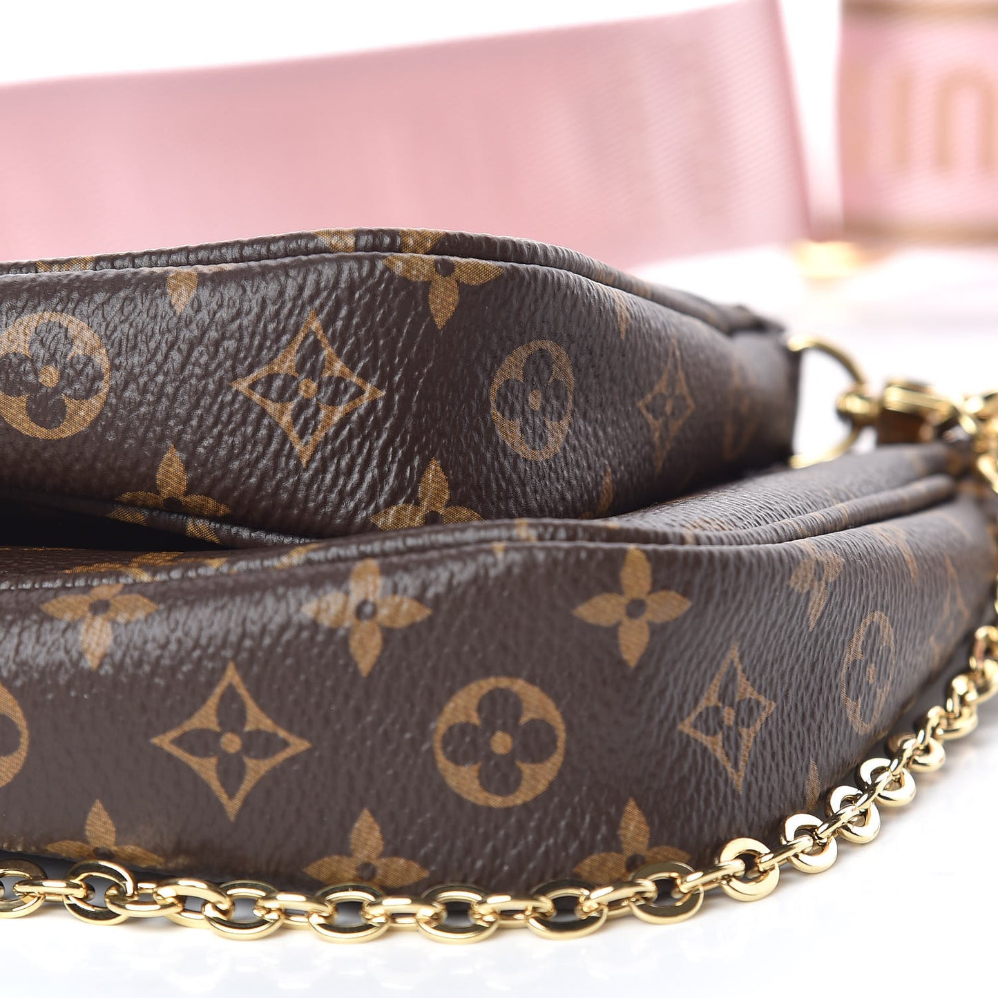Monogram Multi Pochette Accessories Rose Clair