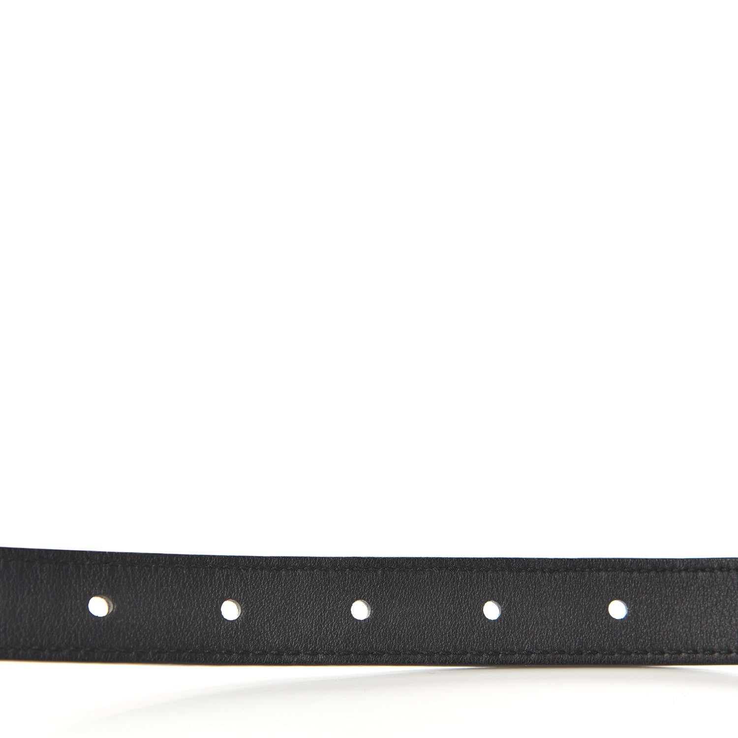 Gucci Calfskin Double G 20mm Belt 90 36 Black 5 of 6