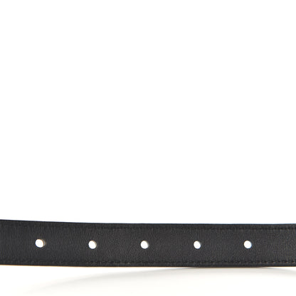 Gucci Calfskin Double G 20mm Belt 90 36 Black 5 of 6