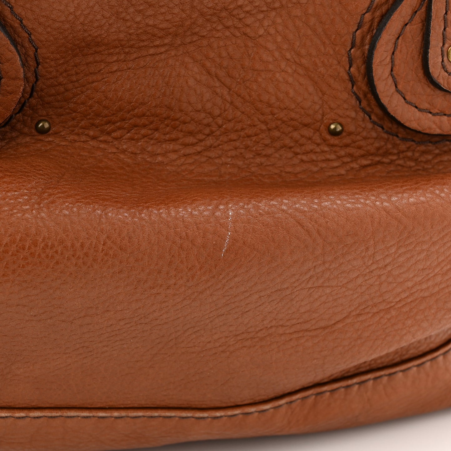 Calfskin Medium Paddington Satchel Nut