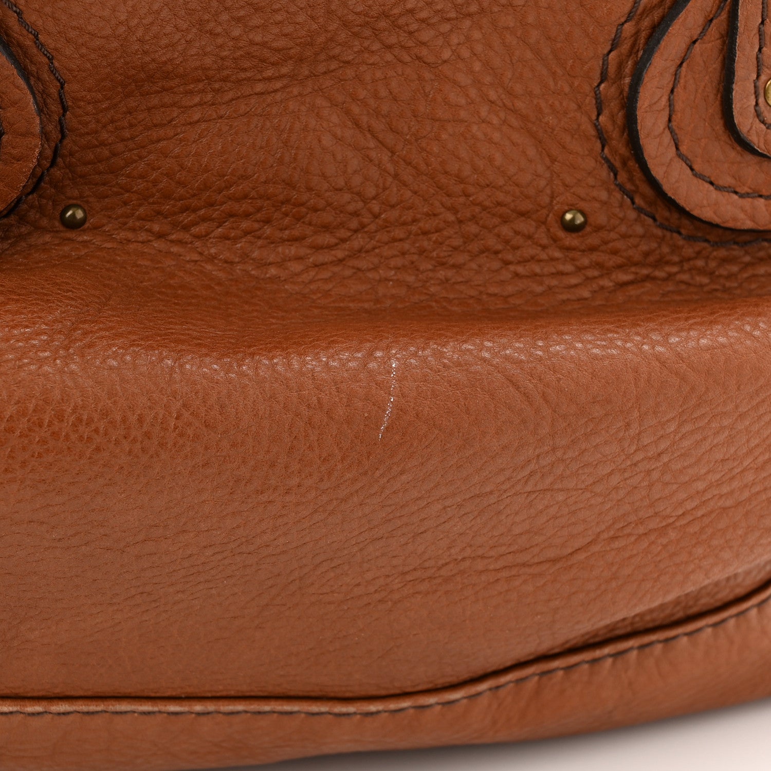 Chloe Calfskin Medium Paddington Satchel Nut 10 of 12