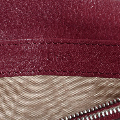 Chloe Calfskin Paddington Wallet Grenat 7 of 9